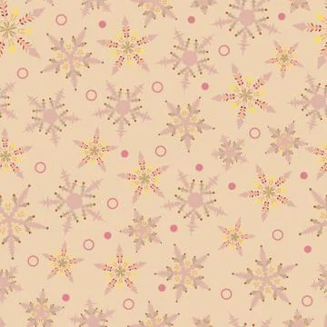 Christmas design, seamless pattern Illustrazione stock