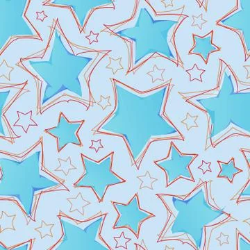 Christmas design, seamless pattern Illustrazione stock