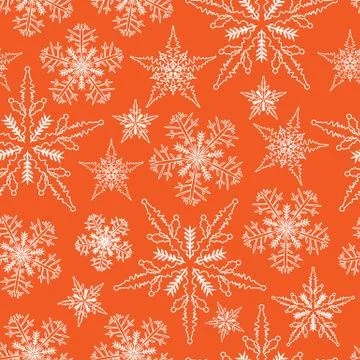 Christmas design, seamless pattern Illustrazione stock