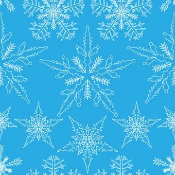 Christmas design, seamless pattern Illustrazione stock