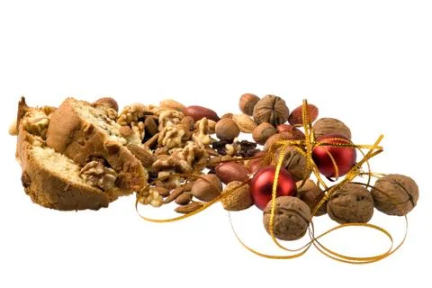 Christmas dessert Foto stock