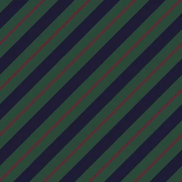 Christmas Diagonal Striped seamless pattern design Иллюстрация