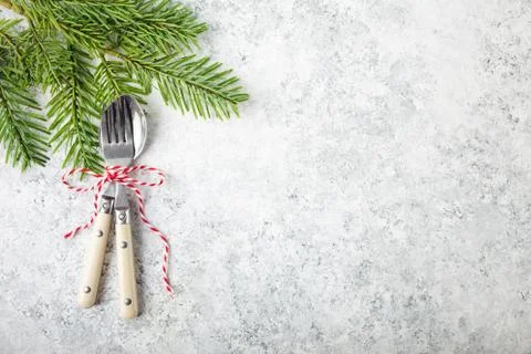 Christmas dinner background Stock Photos
