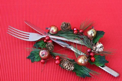 Christmas Dinner Stock Photos