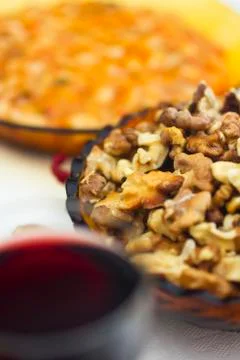 Christmas dinner Stock Photos