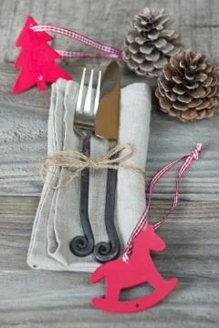 Christmas dinner Stock Photos