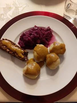 Christmas dinner Stock-Fotos