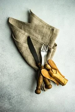 Christmas dinner table Stock Photos