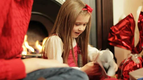 Christmas Doll Stock Footage 29155360