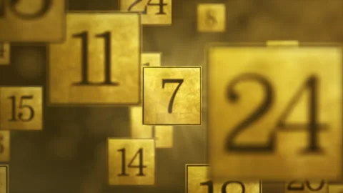 Christmas Door 7 Stock Footage 257027630
