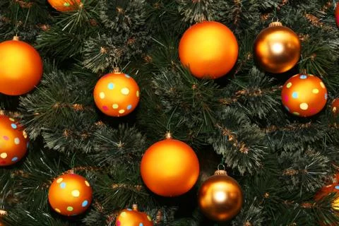 Christmas dots Foto stock