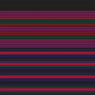 Christmas Double Striped seamless pattern design Illustrazione stock