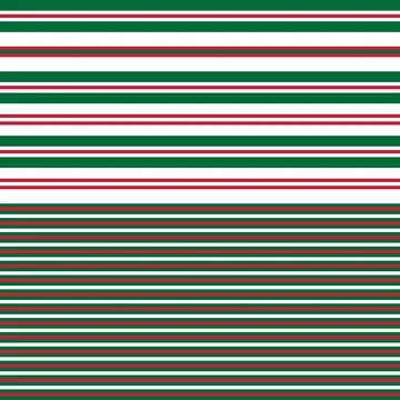 Christmas Double Striped seamless pattern design Illustrazione stock