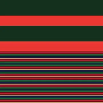 Christmas Double Striped seamless pattern design 库存插图