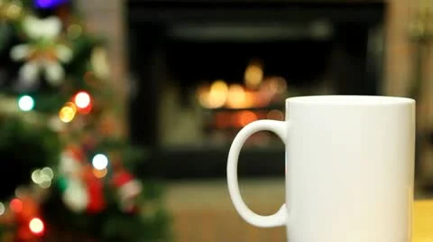 Christmas Drink Stock Footage 10587736