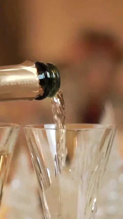 Christmas Drinking in the table with friends Stock Footage 254216880