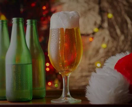 Christmas drinks. Stock Photos