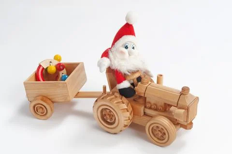 Christmas driver Stock Photos