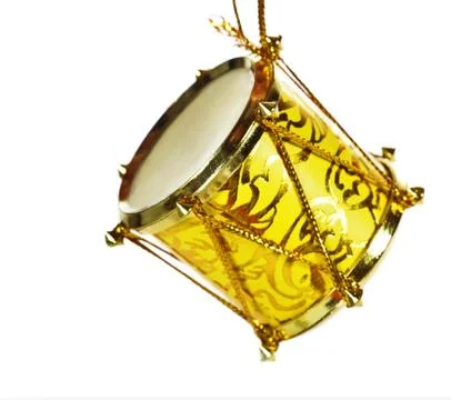Christmas drum Stock Photos