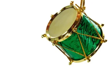 Christmas drum Stock Photos