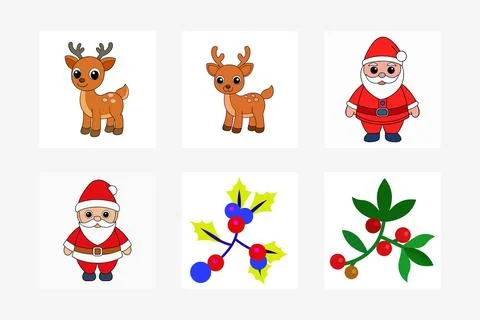 Christmas elements 9 Stock Illustration