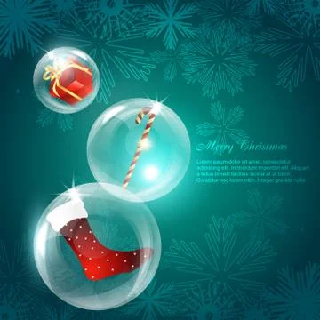 Christmas elements Stock Illustration