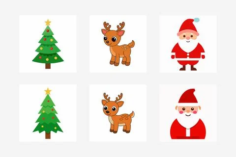 Christmas Elements Stock Illustration