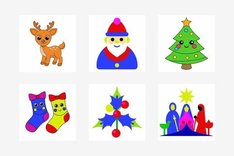 Christmas Elements Stock Illustration