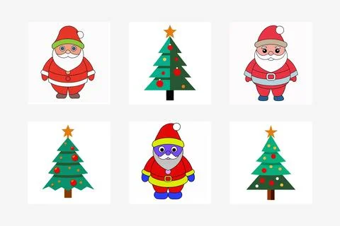 Christmas elements Stock Illustration