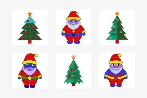 Christmas elements Stock Illustration