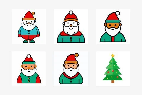 Christmas elements Stock Illustration