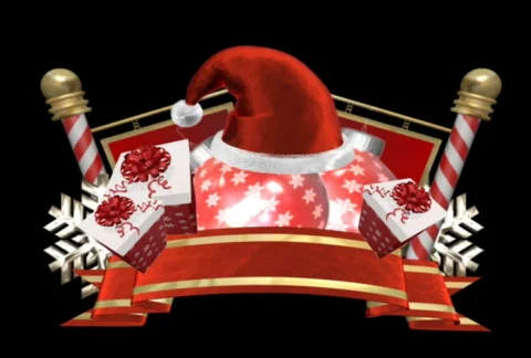  Christmas elements montage  Stock-Footage 574703