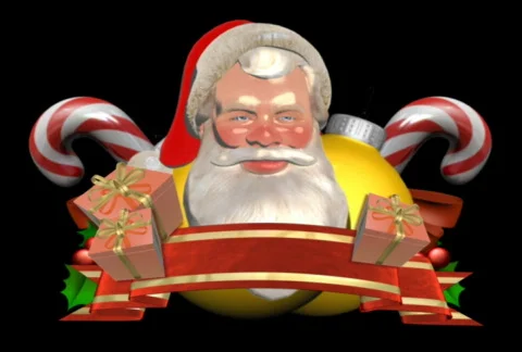  Christmas elements montage  Stock-Footage 574706