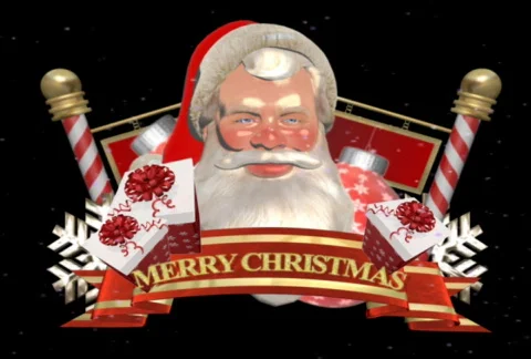  Christmas elements montage  Video stock 574712