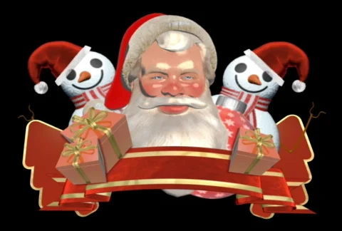  Christmas elements montage  動画素材 574718