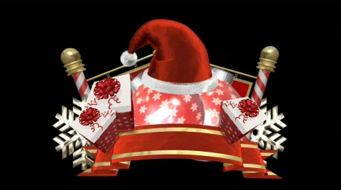  Christmas elements montage  Video stock 574816