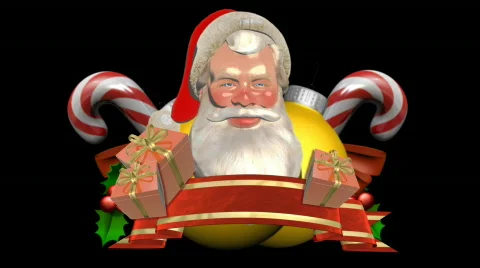  Christmas elements montage  Video stock 574826