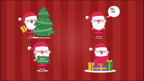Christmas Elements Overlays MOGRT + AEP Stock After Effects