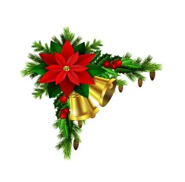 Christmas elements for your designs 스톡 일러스트