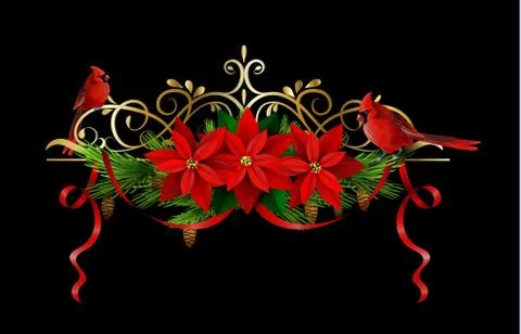 Christmas elements for your designs Stock Illustration