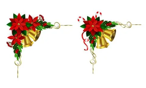 Christmas elements for your designs 库存插图