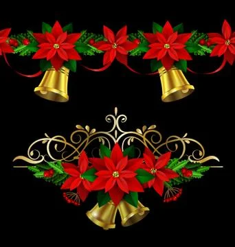 Christmas elements for your designs Stock Illustration