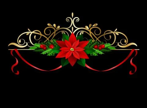 Christmas elements for your designs Stock Illustration