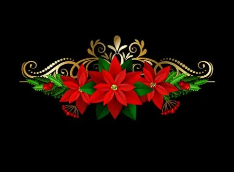 Christmas elements for your designs Stock Illustration