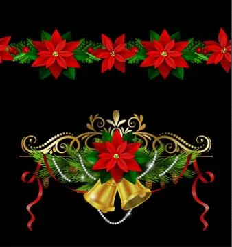Christmas elements for your designs 库存插图