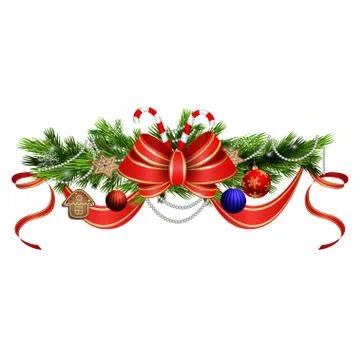 Christmas elements for your designs 스톡 일러스트