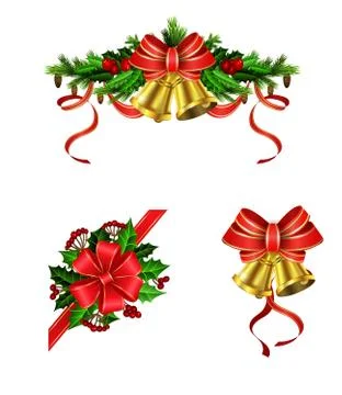 Christmas elements for your designs Stock Illustration