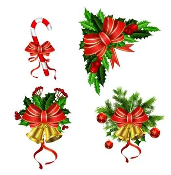 Christmas elements for your designs Stock Illustration