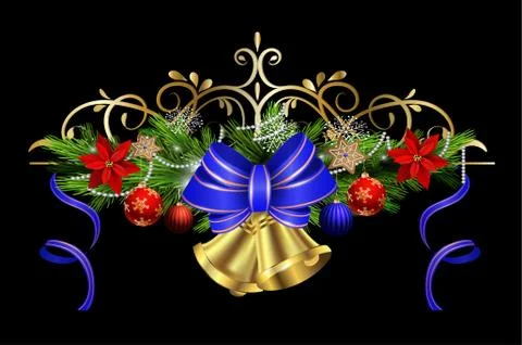 Christmas elements for your designs Stock Illustration