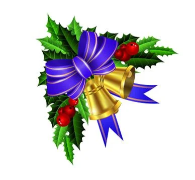 Christmas elements for your designs Illustrazione stock